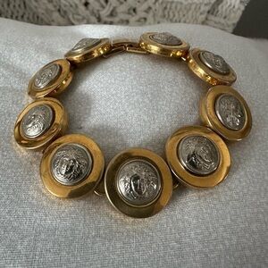 Gianni Versace Medusa Medallion Bracelet